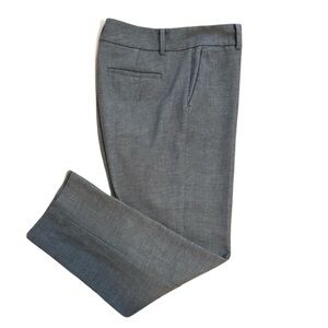 Ann Taylor Gray Straight Leg Formal Pants